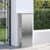 Boîte de dépôt de colis avec porte Argenté 44,5 x 29 x 110,5 cm 537682537682