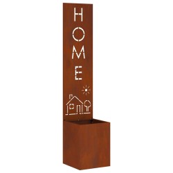 Écran de confidentialité de jardin Rouillé 32 x 32 x 150 cm 537683537683