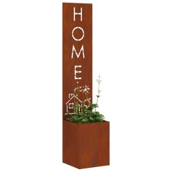 Écran de confidentialité de jardin Rouillé 32 x 32 x 150 cm 537683537683
