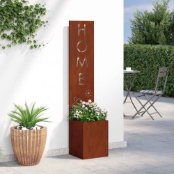 Écran de confidentialité de jardin Rouillé 32 x 32 x 150 cm 537683537683