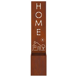Écran de confidentialité de jardin Rouillé 32 x 32 x 150 cm 537683537683