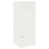 Boîte de dépôt de colis avec porte Blanc 41 x 38 x 103 cm Acier 537684537684