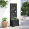 Écran de confidentialité de jardin Fretwork Noir 50 x 150 cm 537689537689