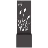 Écran de confidentialité de jardin Fretwork Noir 50 x 150 cm 537689537689