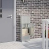 Boîte de dépôt de colis avec stockage Noir 44,5 x 29 x 110,5 cm 537690537690