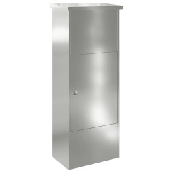 Boîte de dépôt de colis avec stockage Noir 44,5 x 29 x 110,5 cm 537690537690