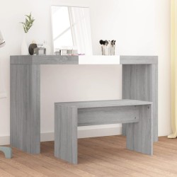 Tabouret de toilette Sonoma gris 70x35x45 cm Bois d'ingénierie 537691537691