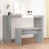 Tabouret de toilette Sonoma gris 70x35x45 cm Bois d'ingénierie 537691537691
