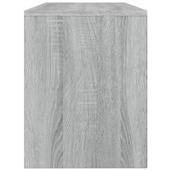 Tabouret de toilette Sonoma gris 70x35x45 cm Bois d'ingénierie 537691537691