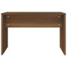 Tabouret de toilette Chêne marron 70x35x45 cm Bois d'ingénierie 537693537693