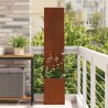 Écran de confidentialité de jardin Rouillé 32 x 32 x 150 cm 537695537695