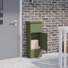 Boîte de dépôt de colis Vert olive 44,5 x 29 x 110,5 cm Acier 537696537696