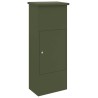 Boîte de dépôt de colis Vert olive 44,5 x 29 x 110,5 cm Acier 537696537696