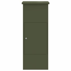 Boîte de dépôt de colis Vert olive 44,5 x 29 x 110,5 cm Acier 537696537696