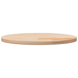 Dessus de table Ø50x2,5 cm Bois de pin massif 537699537699