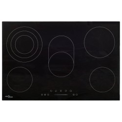 Plaque de cuisson Céramique 5 brûleurs Contrôle tactile 8500 W 537700537700