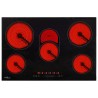 Plaque de cuisson Céramique 5 brûleurs Contrôle tactile 8500 W 537700537700