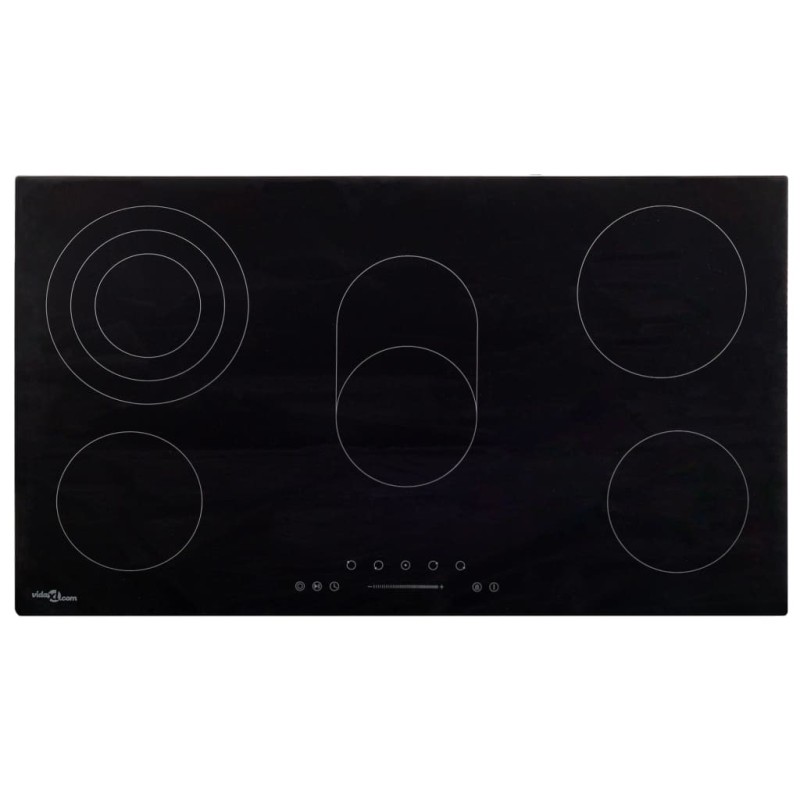 Plaque de cuisson Céramique 5 brûleurs Contrôle tactile 8500 W 537701537701