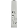 Lumière de chemin LED solaire 2 pcs Argenté Acier Galvanisé 537707537707