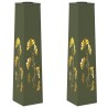 Lumière de chemin LED solaire 2 pcs Vert olive 537708537708