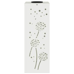 Lumière de chemin LED solaire 2 pcs Blanc Acier laminé à froid 537713537713