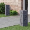 Lumière de chemin LED solaire 2 pcs Anthracite 537714537714
