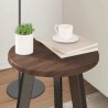 Plateau de table Chêne marron Ø 30 x 1,5 cm Bois d'ingénierie 537717537717