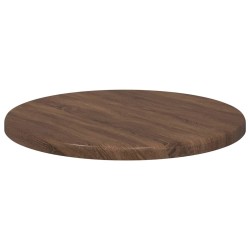 Plateau de table Chêne marron Ø 30 x 1,5 cm Bois d'ingénierie 537717537717