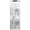Lumière de chemin LED solaire 2 pcs Argenté Acier Galvanisé 537720537720