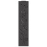 Lumière de chemin LED solaire 2 pcs Noir Acier laminé à froid 537725537725