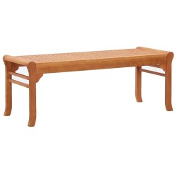 Banc de jardin 2 places 120 cm Bois d'eucalyptus solide 537729537729