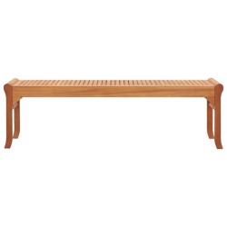 Banc de jardin 3 places 150 cm Bois d'eucalyptus solide 537730537730