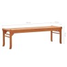 Banc de jardin 3 places 150 cm Bois d'eucalyptus solide 537730537730