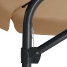 Parasol de jardin avec mât en acier 300 cm Taupe 537735537735