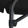 Parasol de jardin avec mât en acier 300 cm Noir 537740537740
