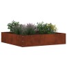 Bordure de Pelouse 6 pcs Rouillé 60 x 60 x 13 cm 537744537744