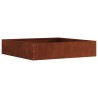 Bordure de Pelouse 6 pcs Rouillé 60 x 60 x 13 cm 537744537744