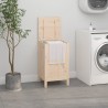 Boîte à linge 44x44x76 cm Bois massif de pin 537749537749