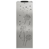 Lumière de chemin LED solaire 2 pcs Argenté Acier inoxydable 537753537753