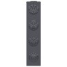 Lumière de chemin LED solaire 2 pcs Anthracite 537755537755