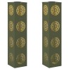 Lumière de chemin LED solaire 2 pcs Vert olive 537756537756