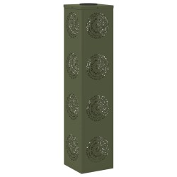 Lumière de chemin LED solaire 2 pcs Vert olive 537756537756