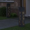 Lumière de chemin LED solaire 2 pcs Anthracite 537759537759