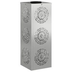Lumière de chemin LED solaire 2 pcs Argenté Acier Galvanisé 537769537769