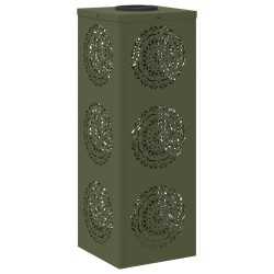 Lumière de chemin LED solaire 2 pcs Vert olive 537772537772