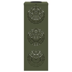 Lumière de chemin LED solaire 2 pcs Vert olive 537772537772