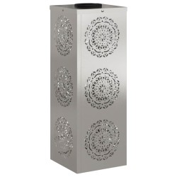 Lumière de chemin LED solaire 2 pcs Argenté Acier inoxydable 537773537773