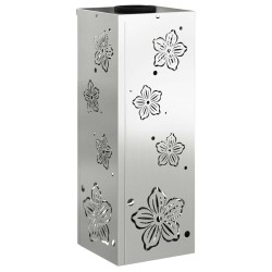 Lumière de chemin LED solaire 2 pcs Argenté Acier Galvanisé 537776537776