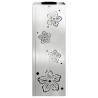 Lumière de chemin LED solaire 2 pcs Argenté Acier Galvanisé 537776537776