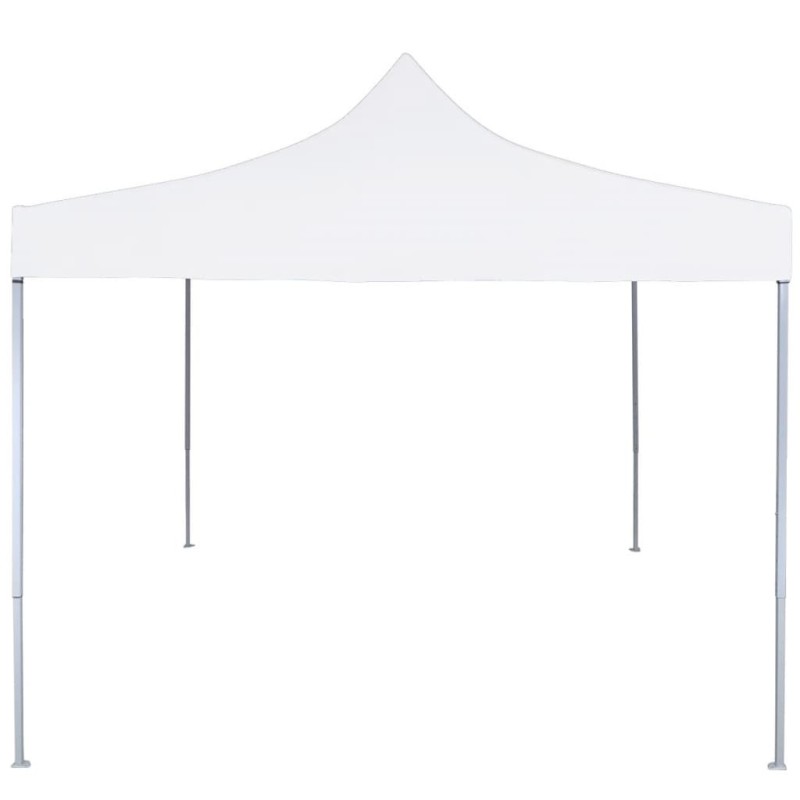 Tente réception pliable professionnelle 2x2 m Acier Blanc 537777537777